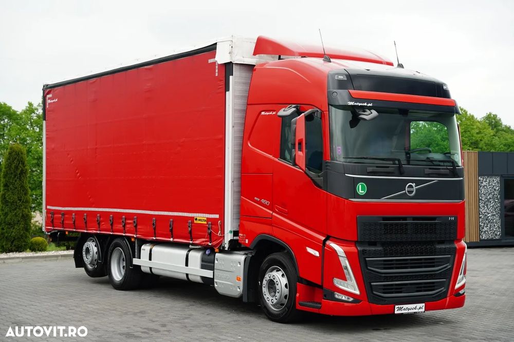 Volvo FH 460 / 7.4 M CORTINĂ / I-SAVE / I-PARK COOL / PUNTE RIDICATĂ / DIRECȚIE / CORTINĂ RANFORSATĂ - 2