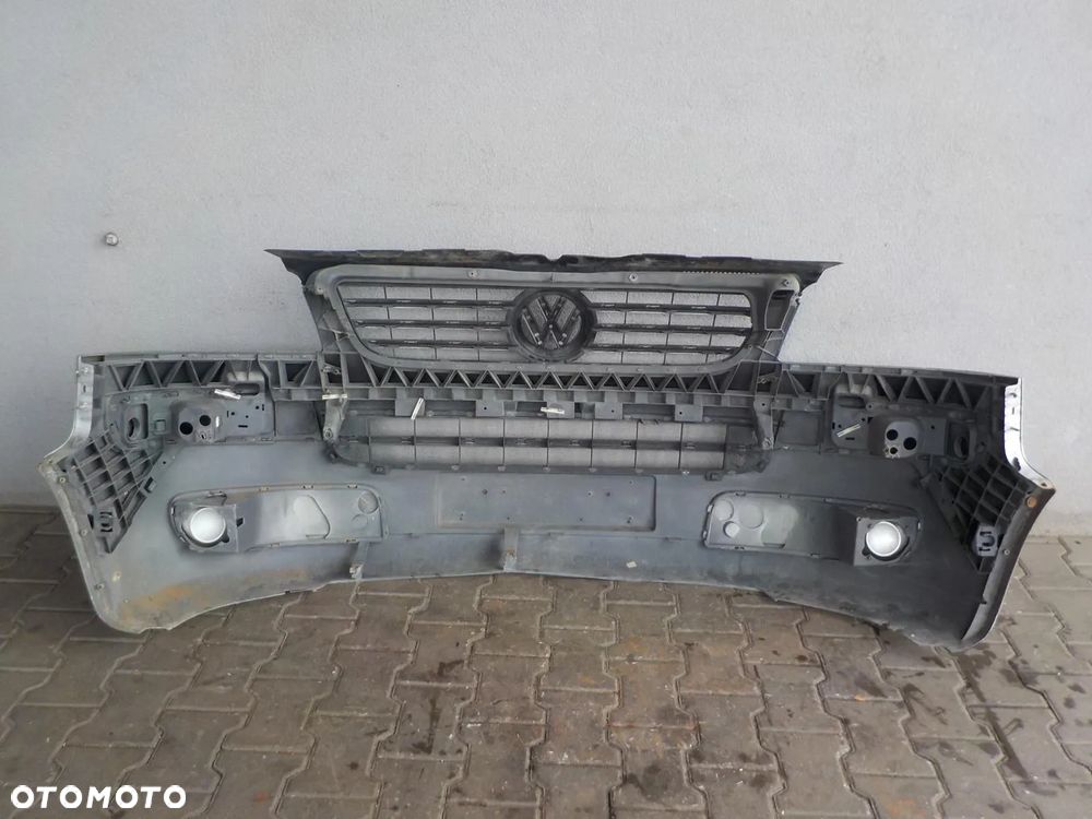 VW T5 03- MULTIVAN CARAVELLE ZDERZAK PRZÓD PRZEDNI LAKIEROWANY - 7