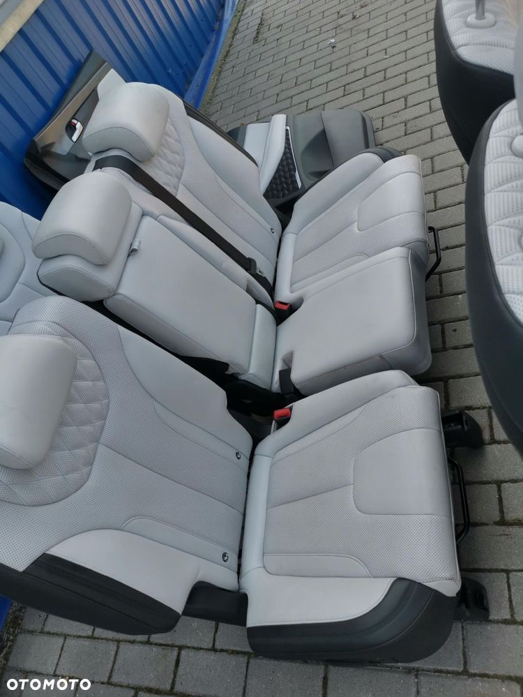 HYUNDAI SANTA FE IV LIFT KOMPLET FOTELI SKORA FOTELE KANAPA BOCZKI 7 OSÓB - 6