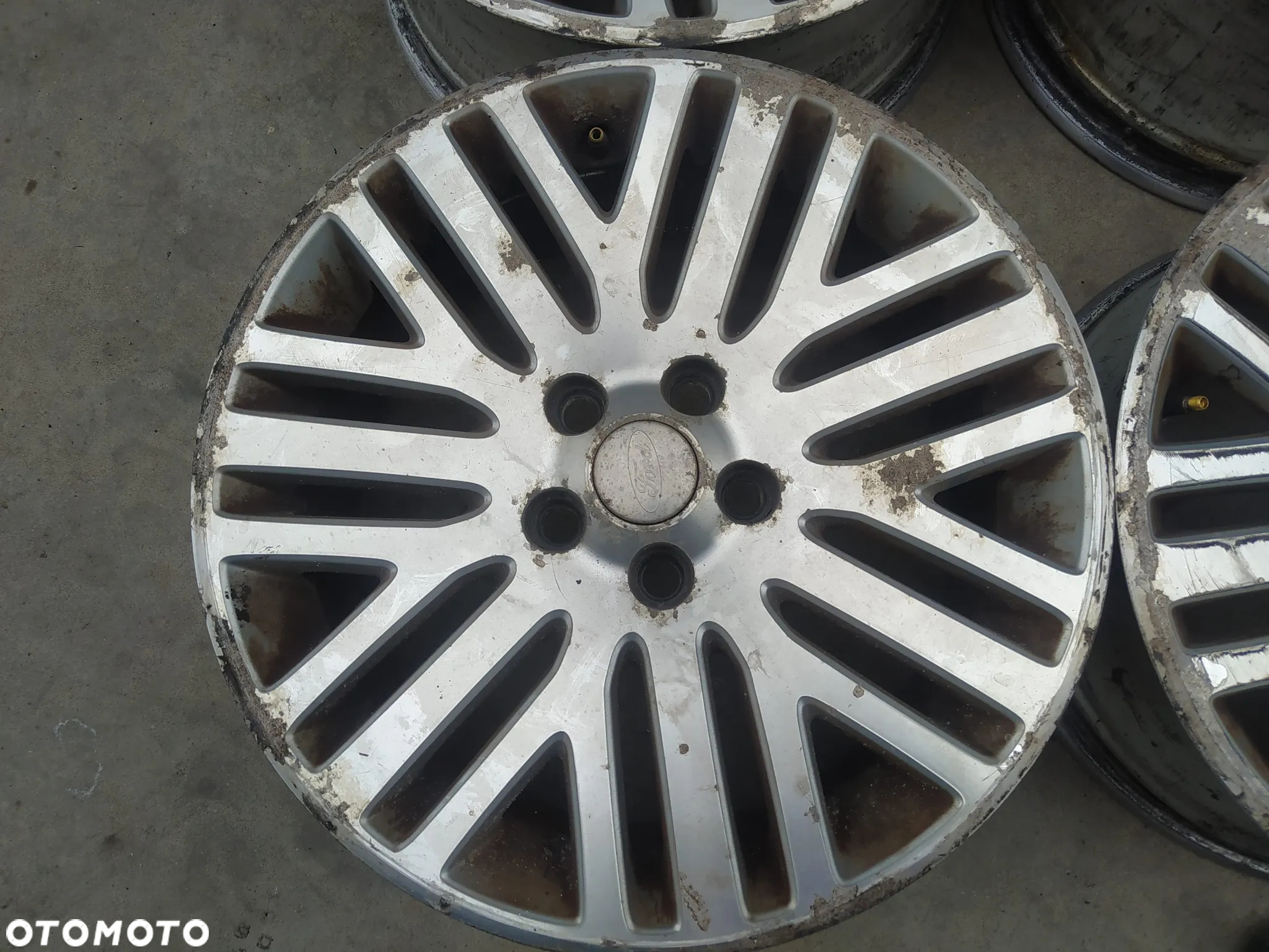 ALUFELGI TITANIUM 17 CALI 7,5J 7S7J-1007-DB FORD C-MAX FOCUS MONDEO MK4 RADOM - 2