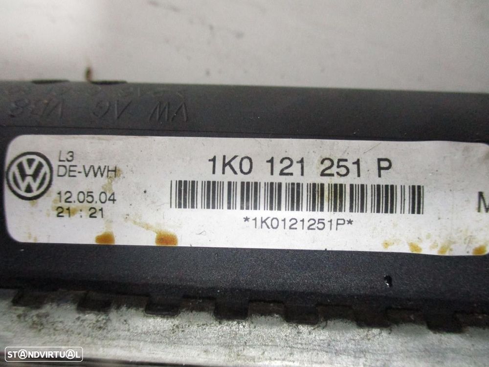 RADIADOR AGUA SEAT ALTEA 2005 -1K0121251P - 1
