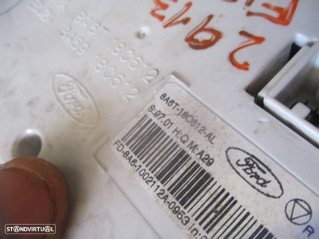 Comando Sofagem 8A6T18C612AL FORD FIESTA 6 2010 1.4TDCI 70CV 0P CINZA ORIGINAL FORD FIESTA 6 FASE 1 2010 1.6TDCI 90CV 5P PRETO - 3
