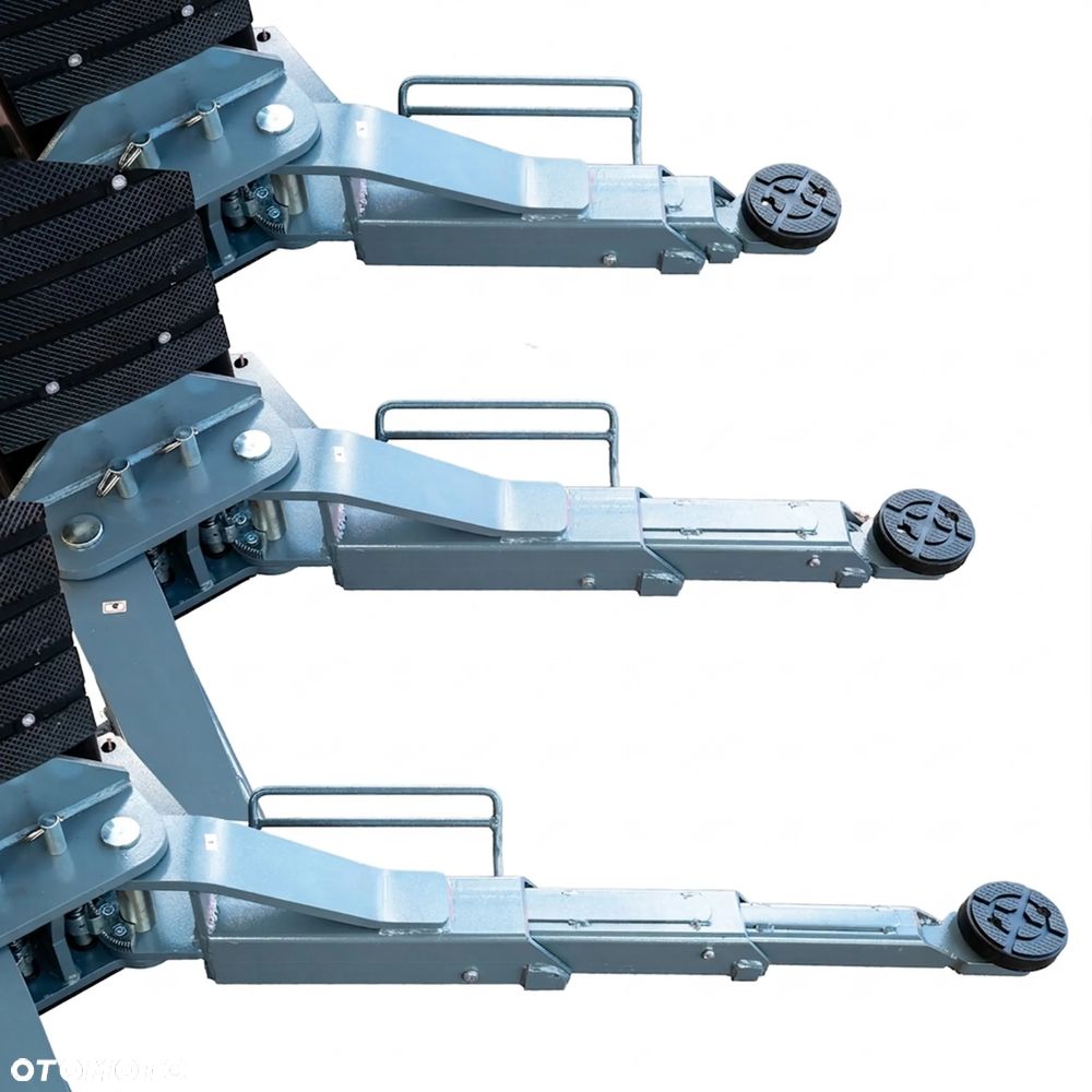 Podnośnik Dwukolumnowy Samochodowy ASYMETRYCZNE SŁUPY WOLNY PRZEJAZD Euro Trade ETGE-3440ASY BLACK – 4000KG | Elektrohydrauliczny | Automatyczny - 9