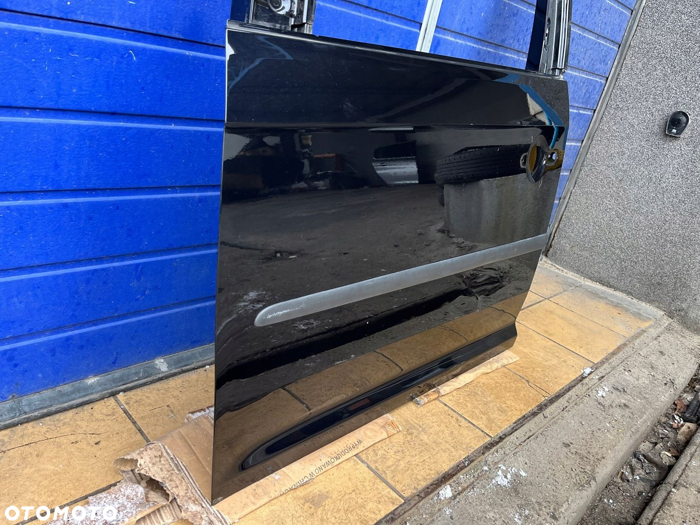 Drzwi lewe przednie VW CADDY 2K5 oryginał z listwa - 3