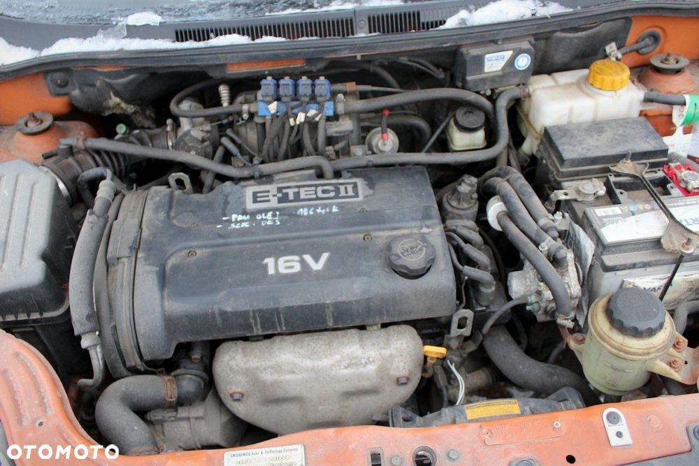 Chevrolet Aveo T250 2006 1.4i 16V F14D3 Sedan (MASKA, ZDERZAK, LAMPA, BŁOTNIK, DRZWI, SZYBA, FOTEL) - 7