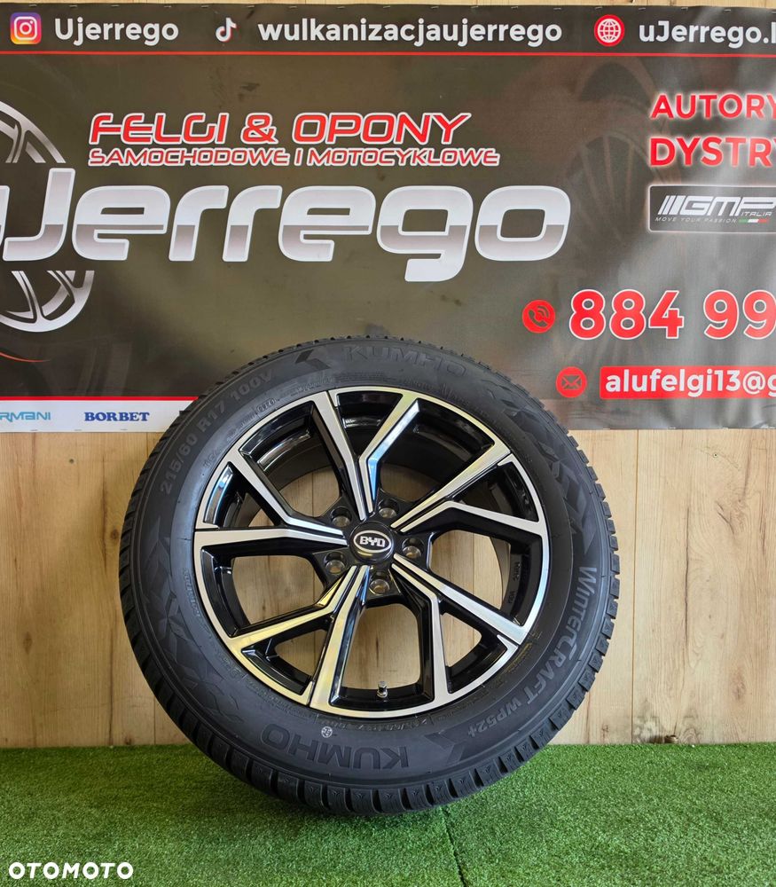 Koła zimowe BYD ATTO 2 , ATTO 3 - 17x5x114,3 - Kumho WindCraft WP 52+ 215/60/R17 + TPMS - 3