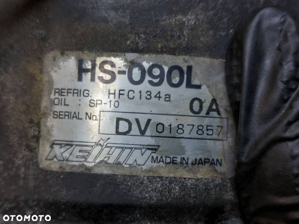 SPRĘŻARKA KOMPRESOR KLIMATYZACJI HONDA CR-V I 2.0 16V HS-090L ID: 239667 - 2