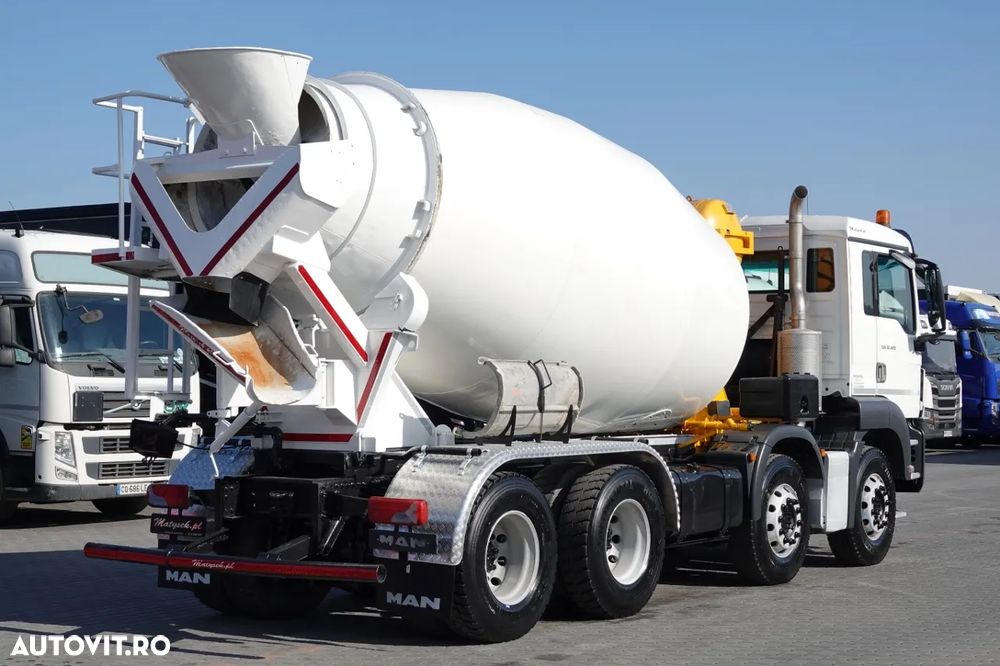 MAN TGS 32.420 / 8x4 / Betoniera IMER / PEAR 9M3 / 2018 - 4
