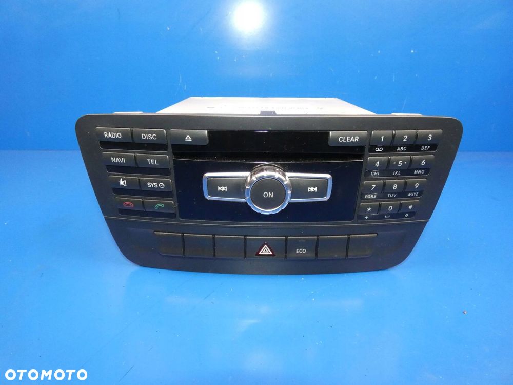 MERCEDES B KLASA W246 RADIO FABRYCZNE NAWIGACJA - 1