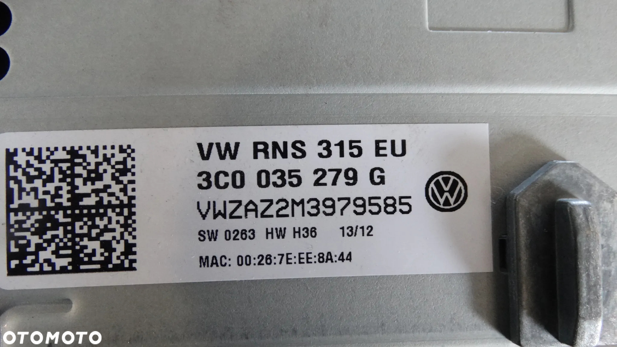 RADIO, WYŚWIETLACZ, NAWIGACJA VW TOURAN II - 6