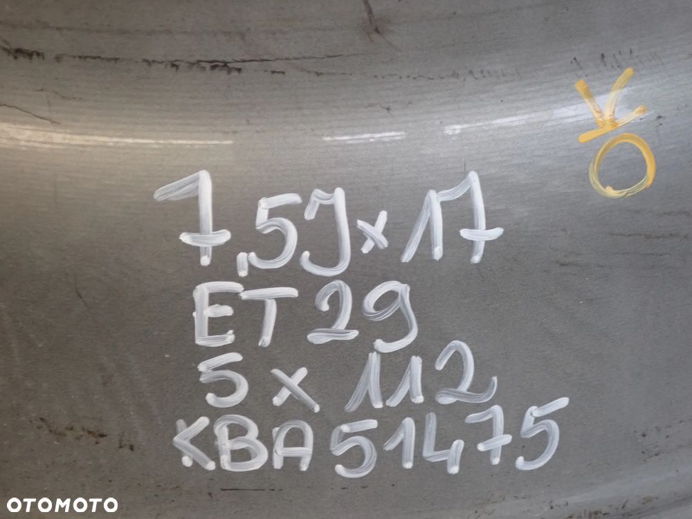 FELGI ALUMINIOWE AUDI VW  7,5JX17  ET 29  5X112  KBA 51475  ALUTEC  1800 ZŁ - 8