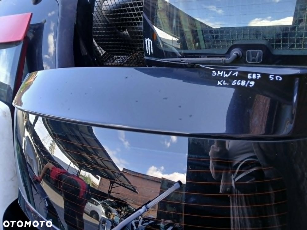 BMW I E87 Klapa bagażnika KOD LAKIERU 668/9 - 4