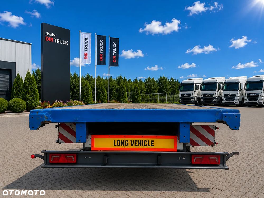 Fruehauf TX 34 Naczepa Ciężarowa PLATFORMA, OSIE SMB, Mocna Podłoga, Hamulce po remoncie ! - 4