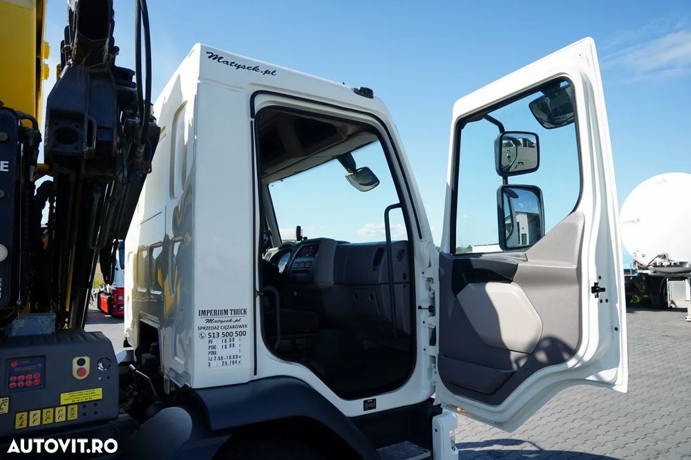 DAF LF 250 / 4X2 / LIVRARE - 7.3 + HDS HYVA HB 150X -E3 / RADIOCOMANDĂ / ROTATOARE / MAX. CAPACITATE DE RIDICARE: 5200 KG / EURO 6 - 37