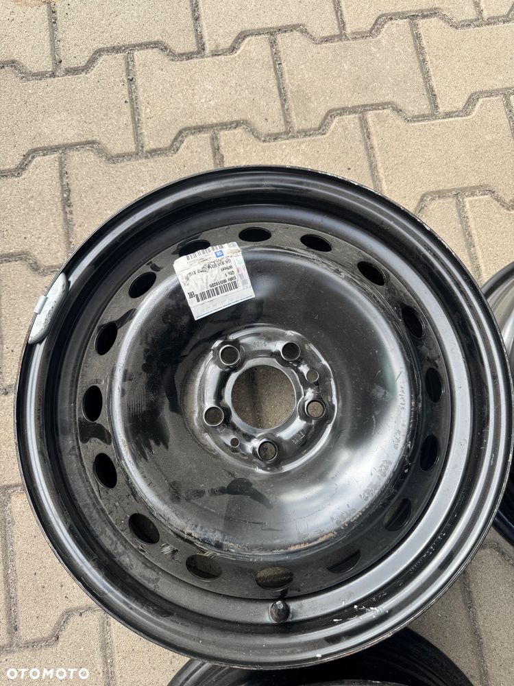 Felgi Stalowe 5x98 6Jx15 Et:39 Czujniki Tpms Opel Combo Fiat Doblo/Tipo - 3