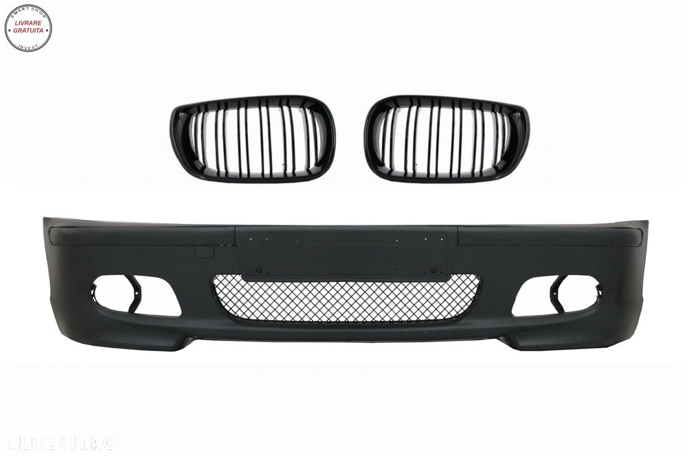 Ansamblu Bara Fata BMW Seria 3 E46 Sedan Touring (2001-2004) M-Tech Look si Grile - livrare gratuita - 1