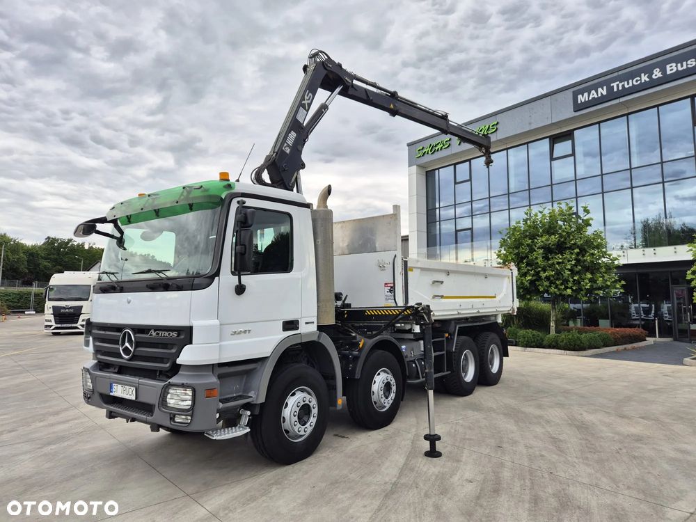 Mercedes-Benz ACTROS 3241 / HDS HIAB / RETARDER / 8x4/4 - 19