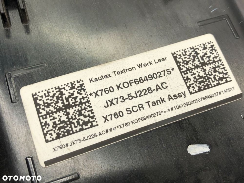 ZBIORNIK DPF  JAGUAR XF II (X260) 2015 - 2022 2.0 D 132 kW [180 KM] olej napędowy 2015 - 2022 - 6