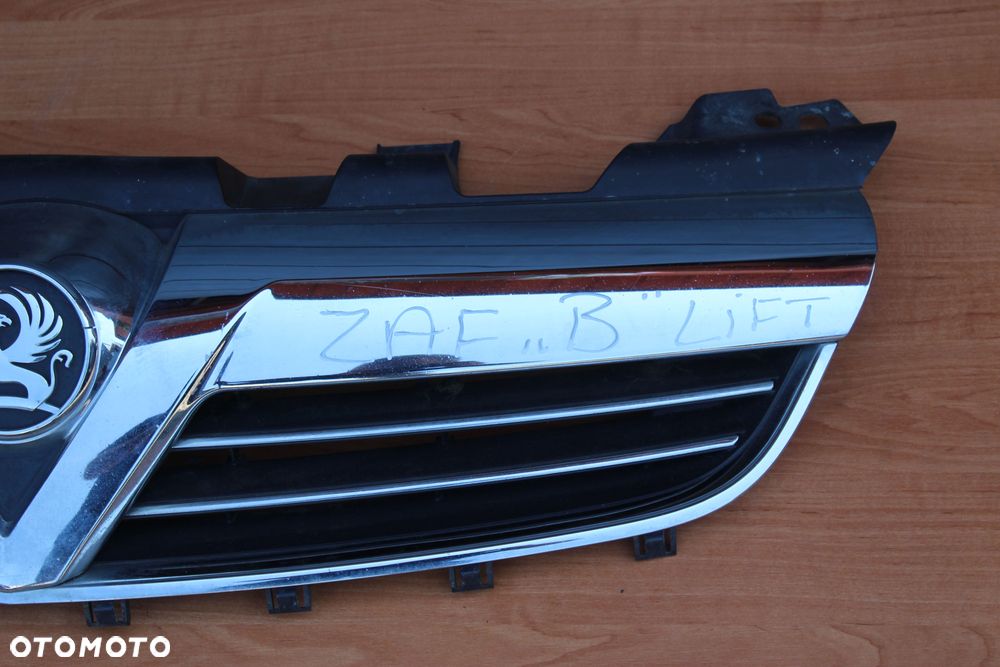 ATRAPA GRILL MASKI OPEL ZAFIRA B LIFT CHROM LIFT ANGLIK VAUXHALL ORYGINAŁ - 2