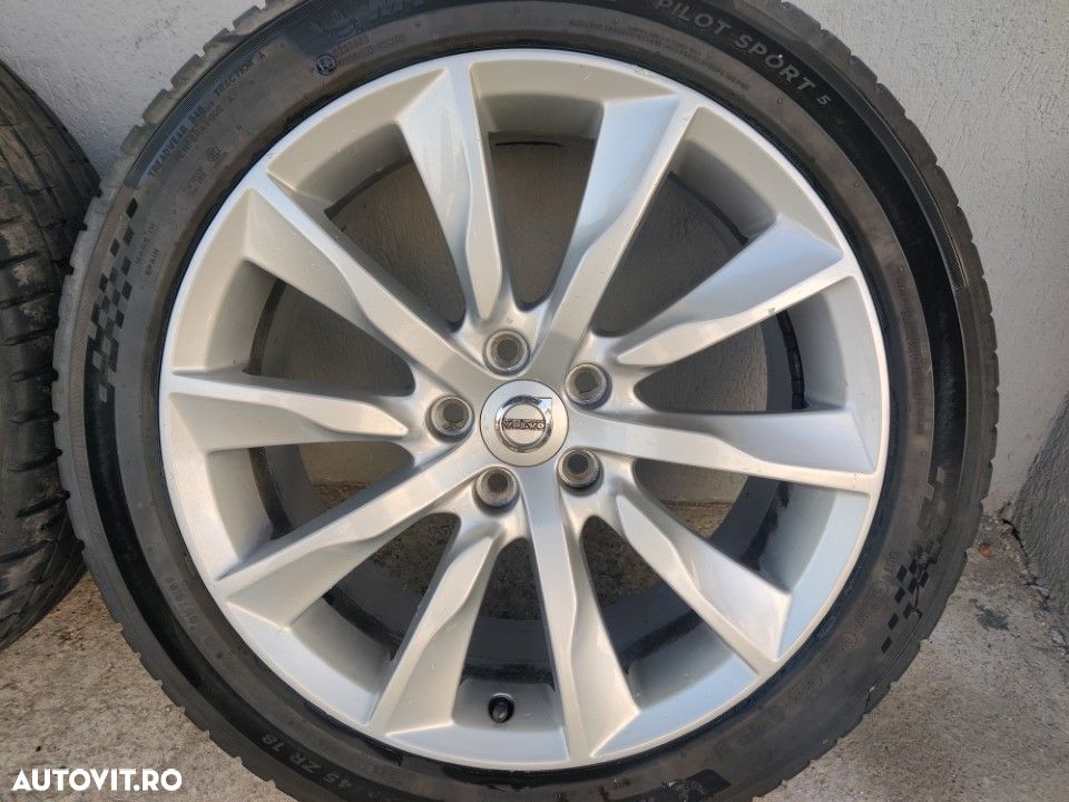 Jante 10 spite R18" Volvo S90 V90 S60 V60 S80 V70 V40 XC60 XC40 Michelin 31434952 - 6