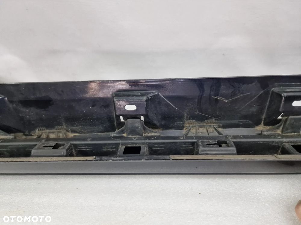 VW PASSAT B8 3G0 14- LEWA LISTWA PROGOWA / NAKŁADKA PROGU , KOLOR CZARNY METALIK , NR 3G0853857 , NR AUKCJI PR390 - 10