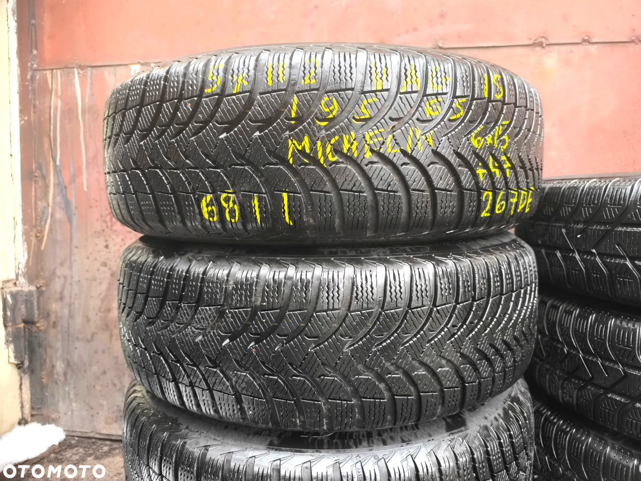 5x112 Felgi stalowe Stal 15 Koła Zimowe Zima VW PASSAT B5 GOLF 5 6 V VI CADDY JETTA TOURAN SEAT LEON TOLEDO ALTEA SKODA OCTAVIA II III 2 3 AUDI A4 B5 B6 A6 C5 Legnica ALU-RAD 195/65 7mm - 8