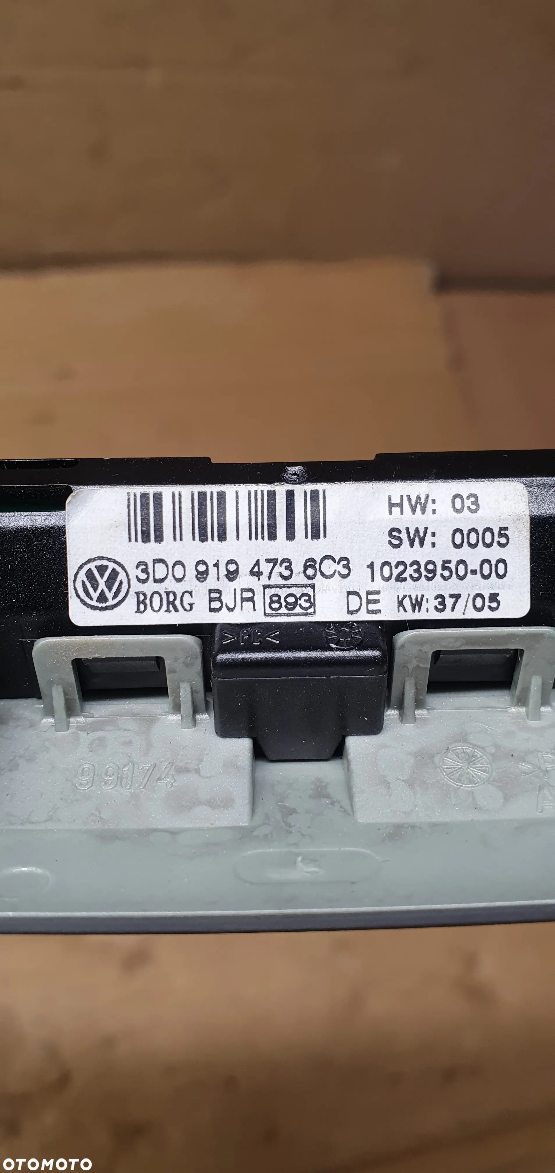 Wyświetlacz PDC VW Touareg 3D0919473 - 4