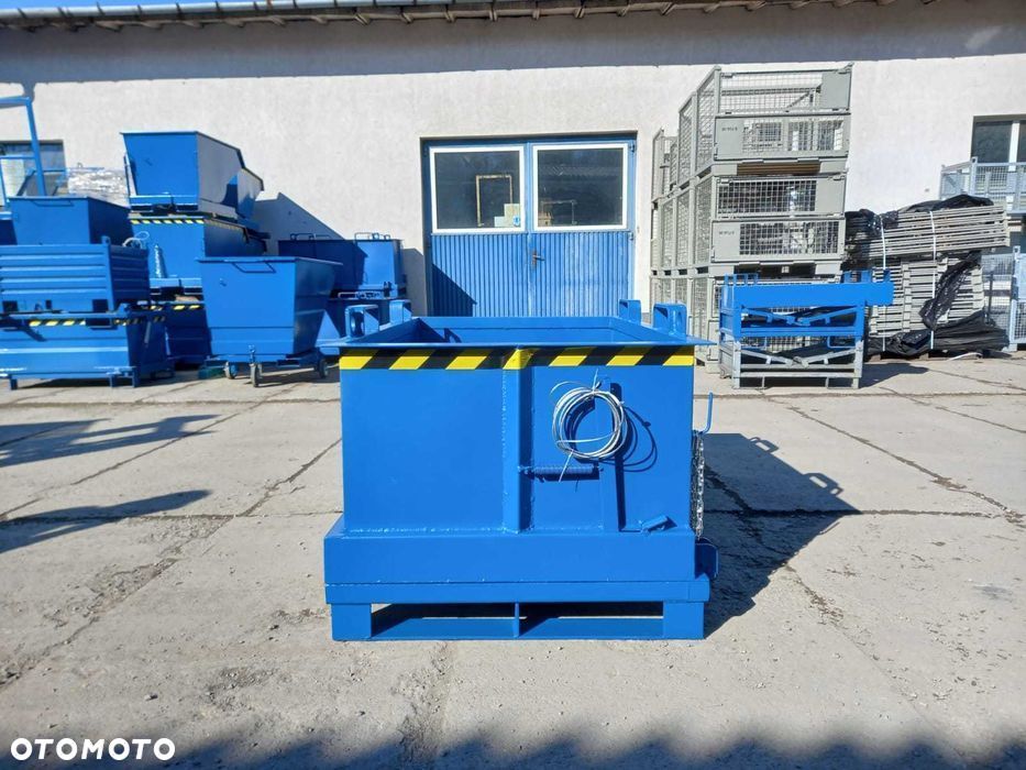 Polski Producent- Pojemnik Z otwieranym Dnem PMD 750L.KONTENER - 2