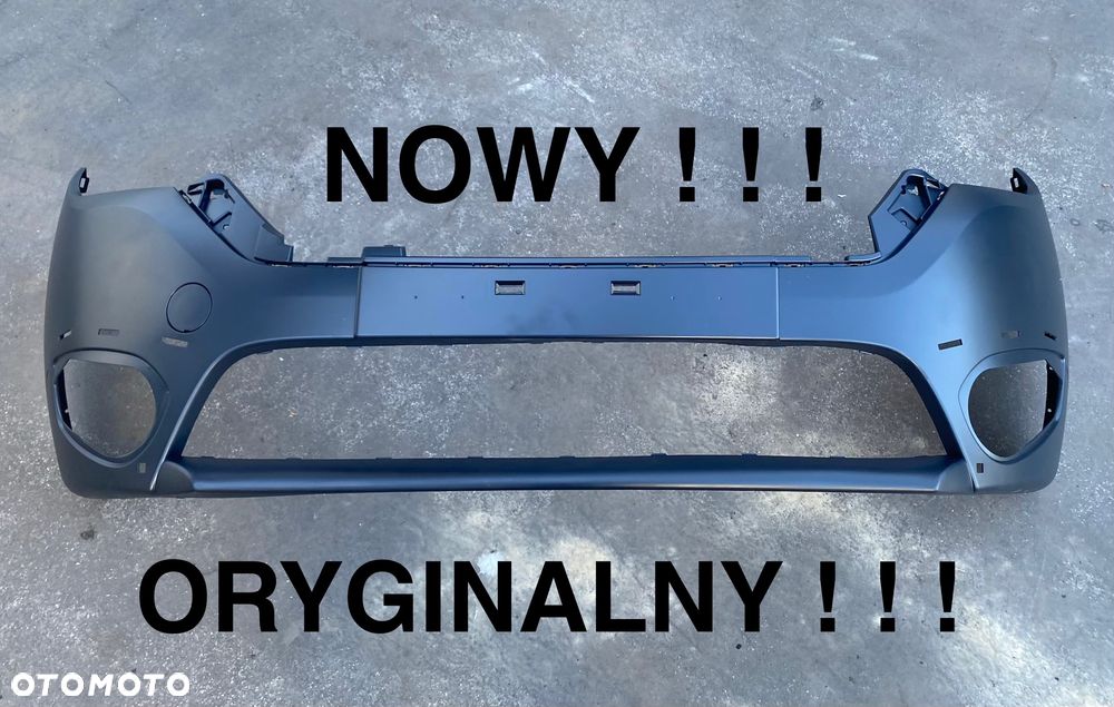 DACIA LODGY DOKKER STEPWAY Nowy ! Oryginalny ! ZDERZAK PRZEDNI PRZÓD poszycie zderzaka przedniego  620222633R Wwa - 1