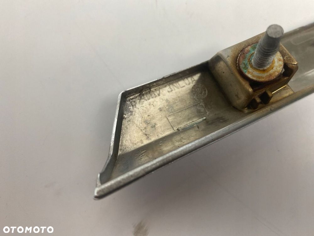 LISTWA LEWA PRZÓD ZDERZAKA CHROM NISSAN LEAF 1 I ZE0 62087 3NL0A - 5