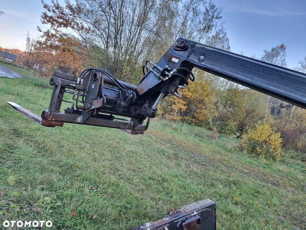Manitou 523 MonoUltra Ładowarka teleskopowa 5m 2,3 tony Posuw wideł Hydr. łyżka Klima 2x kamera PERKINS z Komuny Norweskiej! Jak Nowa 3136 mtg Zero luzów wycieków SERWISY DEKRA - 16