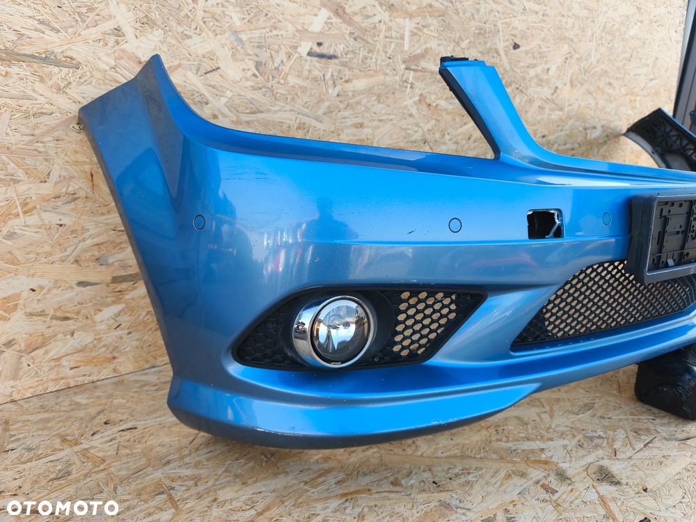 Mercedes C-Klasa W204 AMG 07-10r zderzak przód przedni PDC - 2