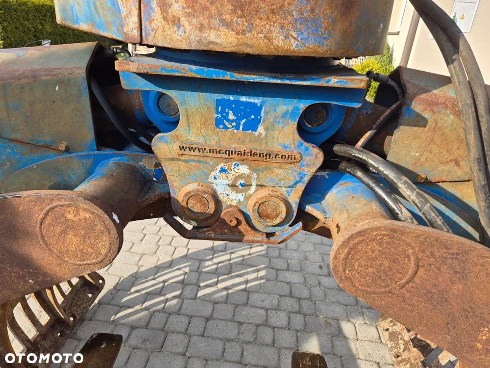 Mc Quaid HH2500 na 2 siłownikach, chwytak hydrauliczny obrotowy sortujący wyburzeniowy kleszcze, waga 1800kg. - 6