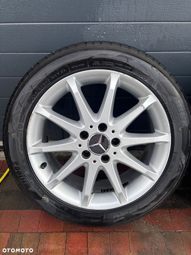 Alufelgi z Oponami Zimowymi Mercedes 5x112 7Jx17 ET49 205/55/17 Zeetex 21r 1694010702 - 3