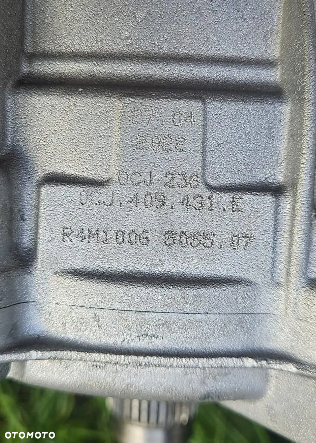 AUDI A6 C8 2.0 TDI REDUKTOR SKRZYNI BIEGÓW EXTRA 0CJ927755 0CJ409431E - 3