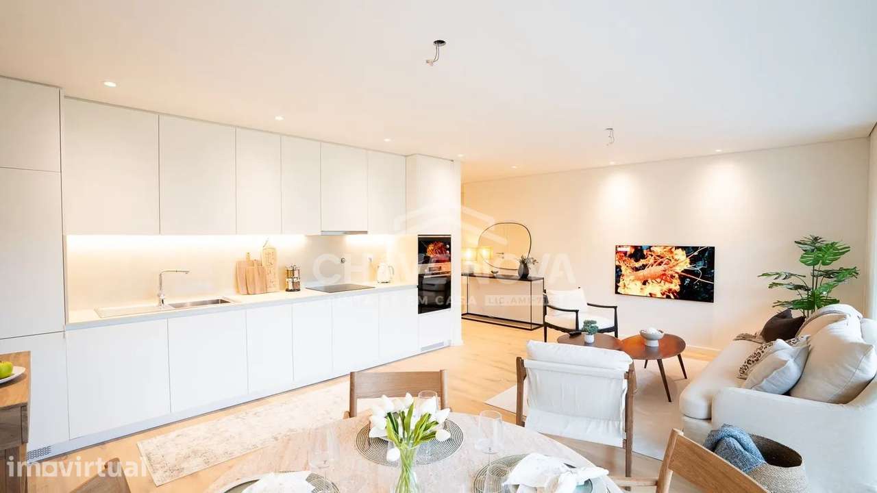 Apartamento T3 NOVO em Canidelo | Totalmente Mobilado - Grande imagem: 4/26