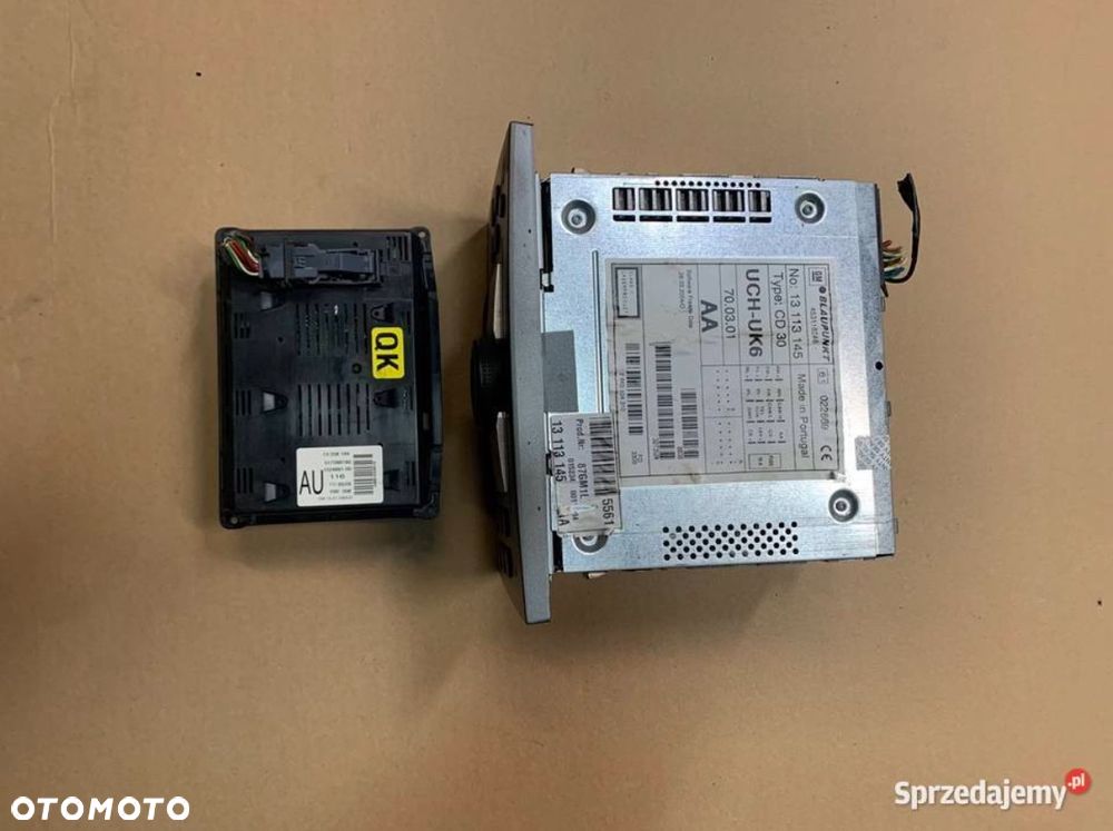 13113145 radio fabryczne wyświetlacz Opel Vectra c lift signum lift - 2