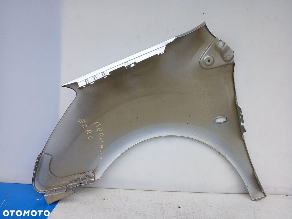 BŁOTNIK PRZÓD PRZEDNI PRAWY SREBRNY CITROEN BERLINGO PARTNER III EZRC - 5