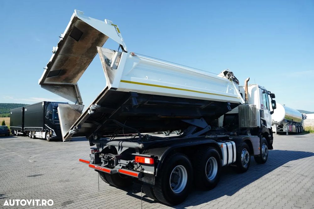 Renault C 480 / 8x4 / BASCUNÃ DUBLU - 6M / HYDRODOLTA / HYDRODOLPA / BORDAMATIC / PERDÂ AUTOMATÂ - 10