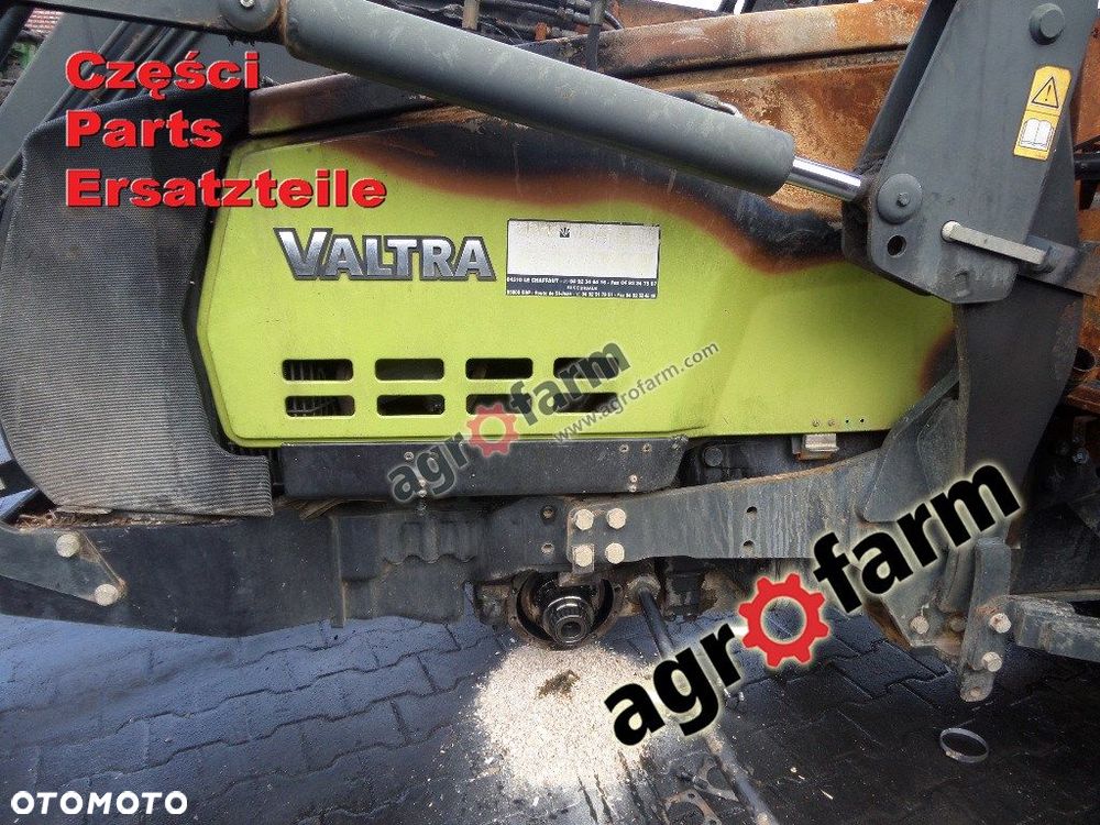 Valtra 6350 części, skrzynia biegów, zwolnica, oś - 2