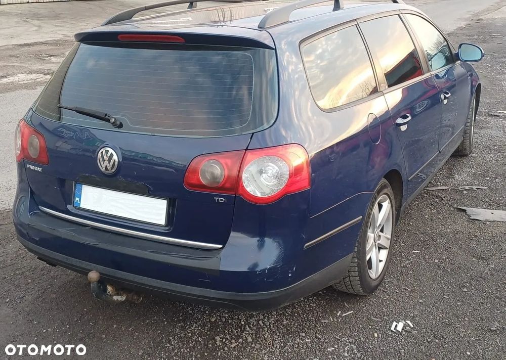 Volkswagen Passat B6 Kombi 2006r. 1.9TDI BXE Skrzynia JCX Lakier LA5E Części - 4