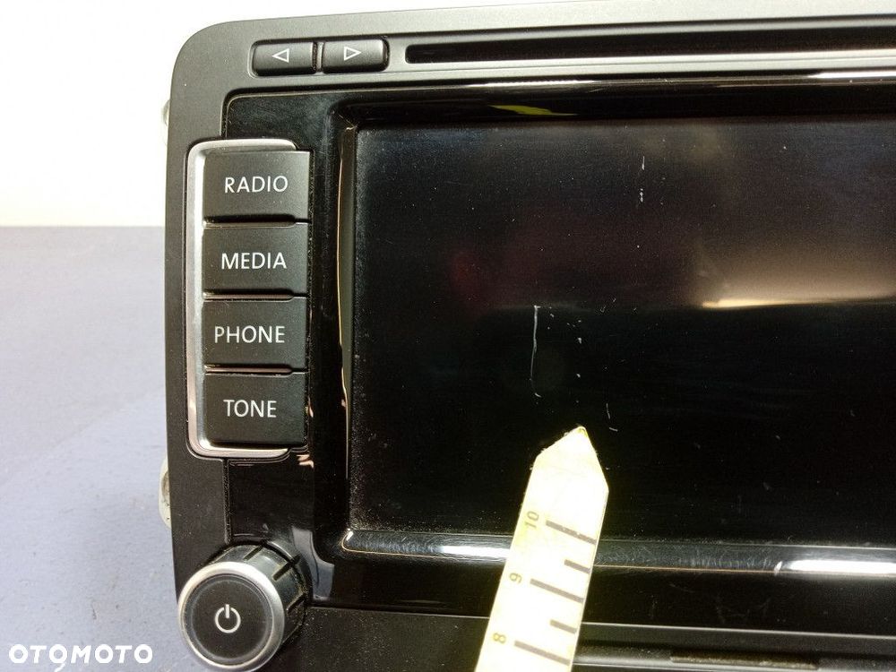 VW PASSAT B7 RADIO NAWIGACJA WYŚWIETLACZ 1T0035680H - 10