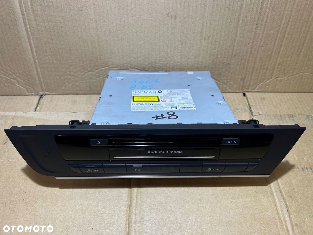 audi a7 a6 c7 nawigacja czytnik dvd mmi multimedia usa 4g0035746e - 2