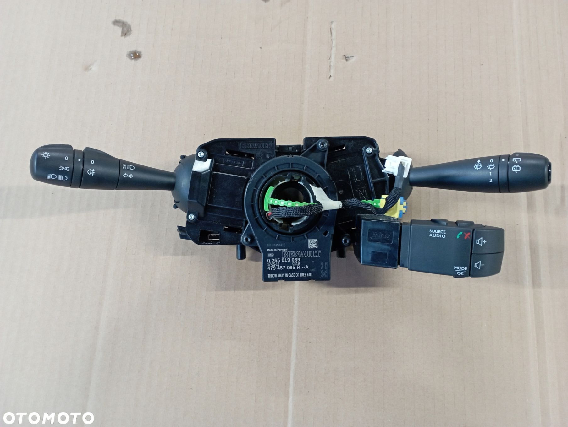 DACIA SANDERO II 2 PRZEŁĄCZNIK ZESPOLONY PAJĄK MANETKI 255671274R - 1
