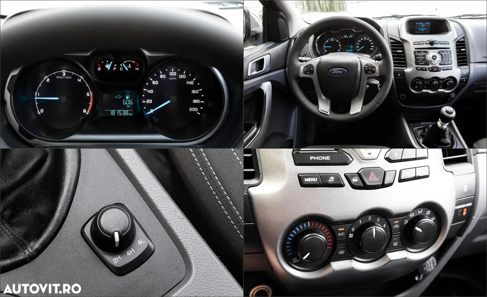 Ford Ranger Pick-Up 4x4 Cabina Dubla XLT - 17