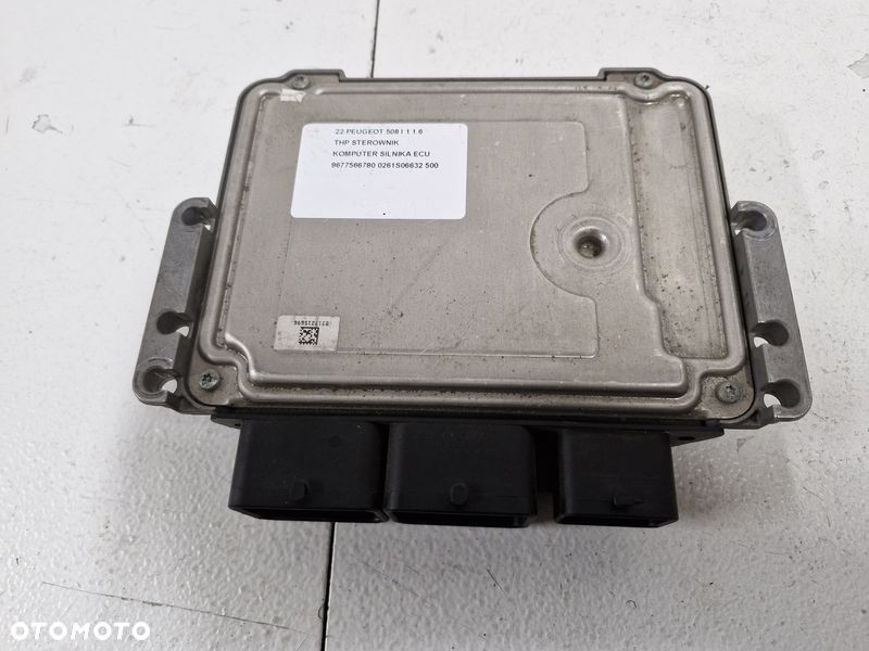 PEUGEOT 508 I 1 1.6 THP STEROWNIK KOMPUTER SILNIKA ECU 9677566780 0261S06632 - 4