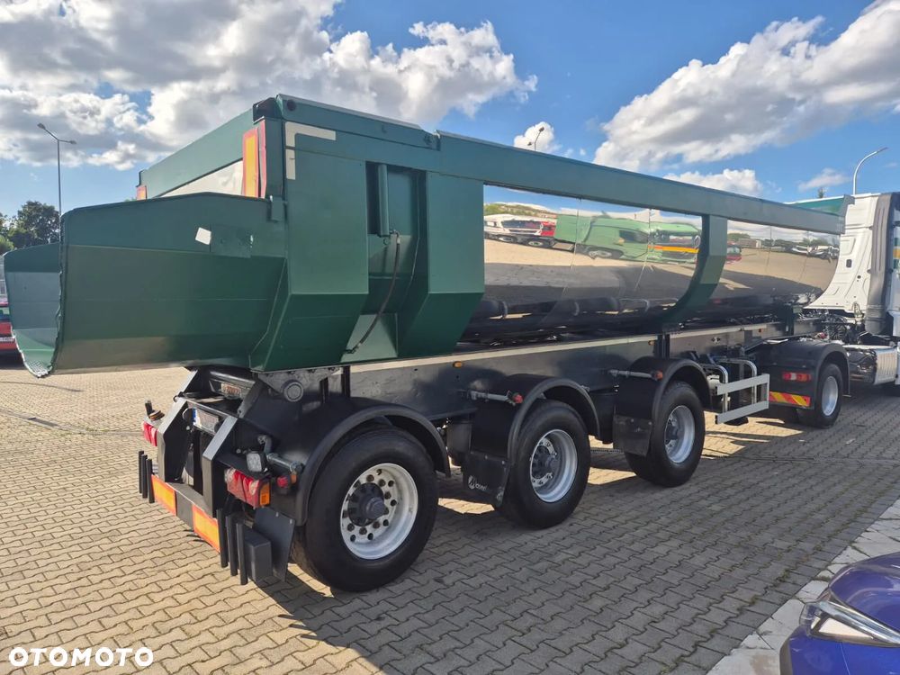 Zorzi 46S095 PRS / WANNA / PODGRZEWANA / WYWROTKA / INOX / HARDOX / PRZESUWNY TYŁ / 3 OSIE / WIELKA ŁADOWNOŚĆ 34TON / DO ASFALTU - 9