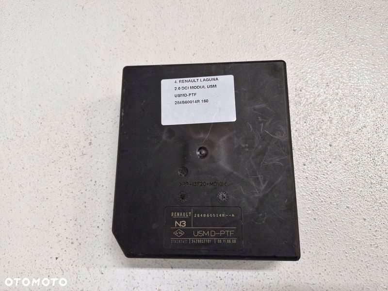 laguna 3 iii 2.0 dci moduł usm usmd-ptf skrzynka bezpieczników 284b60014r - 2