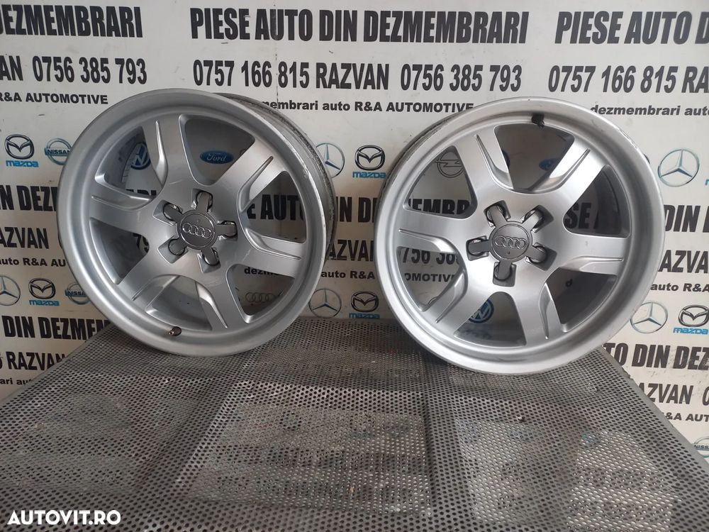 Jante Janta Aluminiu R17 Audi A4 B8 A5 A3 A6 Etc. Model Dupa 2010 7.5Jx17 ET28 - 5