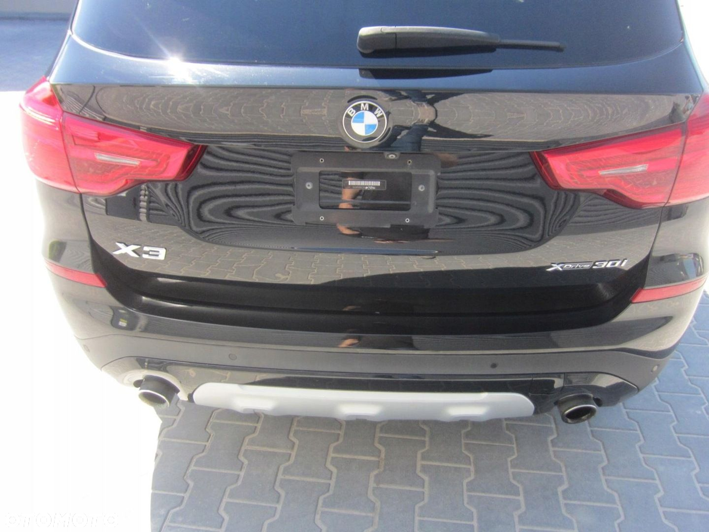 BMW X3 G01 SCHWARZ 2 668 KLAPA TYLNA ZDERZAK TYŁ KAROSERIA ĆWIARTKA WANNA - 2